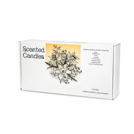 8 Pack Candles for Home Scented Aromatherapy Candles Gifts Set for Women Natural Soy Wax Jar Candles Set Stocking Stuffers for Women and Birthday Valentines Day Christmas Gifts The Blue Coil