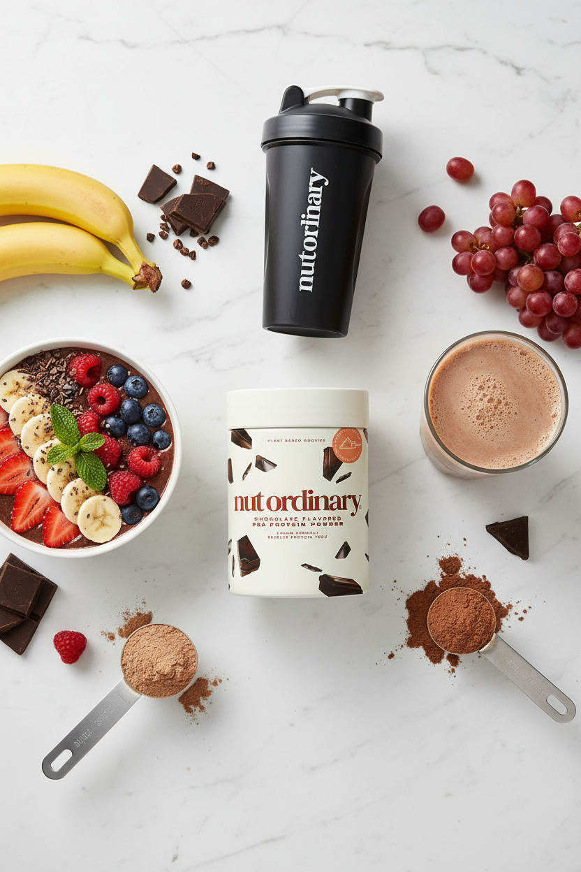 Nut Ordinary Cacao Pea Protein Powder Mix