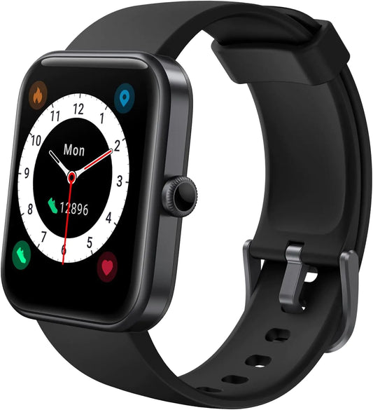 Smart Watches for Men WomenBuilt-in Alexa Fitness Watch with Blood Oxygen/Heart Rate/Sleep Monitor 100 Sport Modes IP68 Waterproof Smart Watch for Android iOS Phones