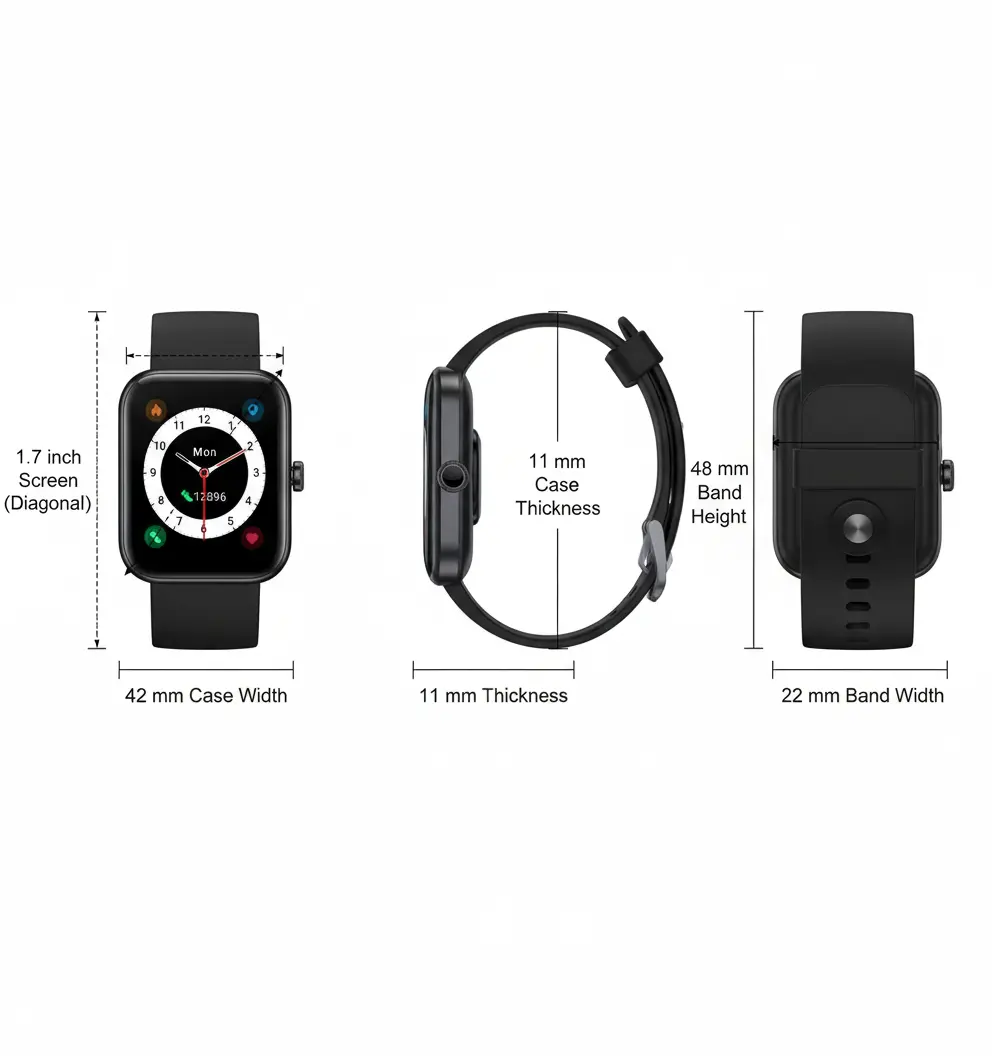 Smart Watches for Men WomenBuilt-in Alexa Fitness Watch with Blood Oxygen/Heart Rate/Sleep Monitor 100 Sport Modes IP68 Waterproof Smart Watch for Android iOS Phones The Blue Coil