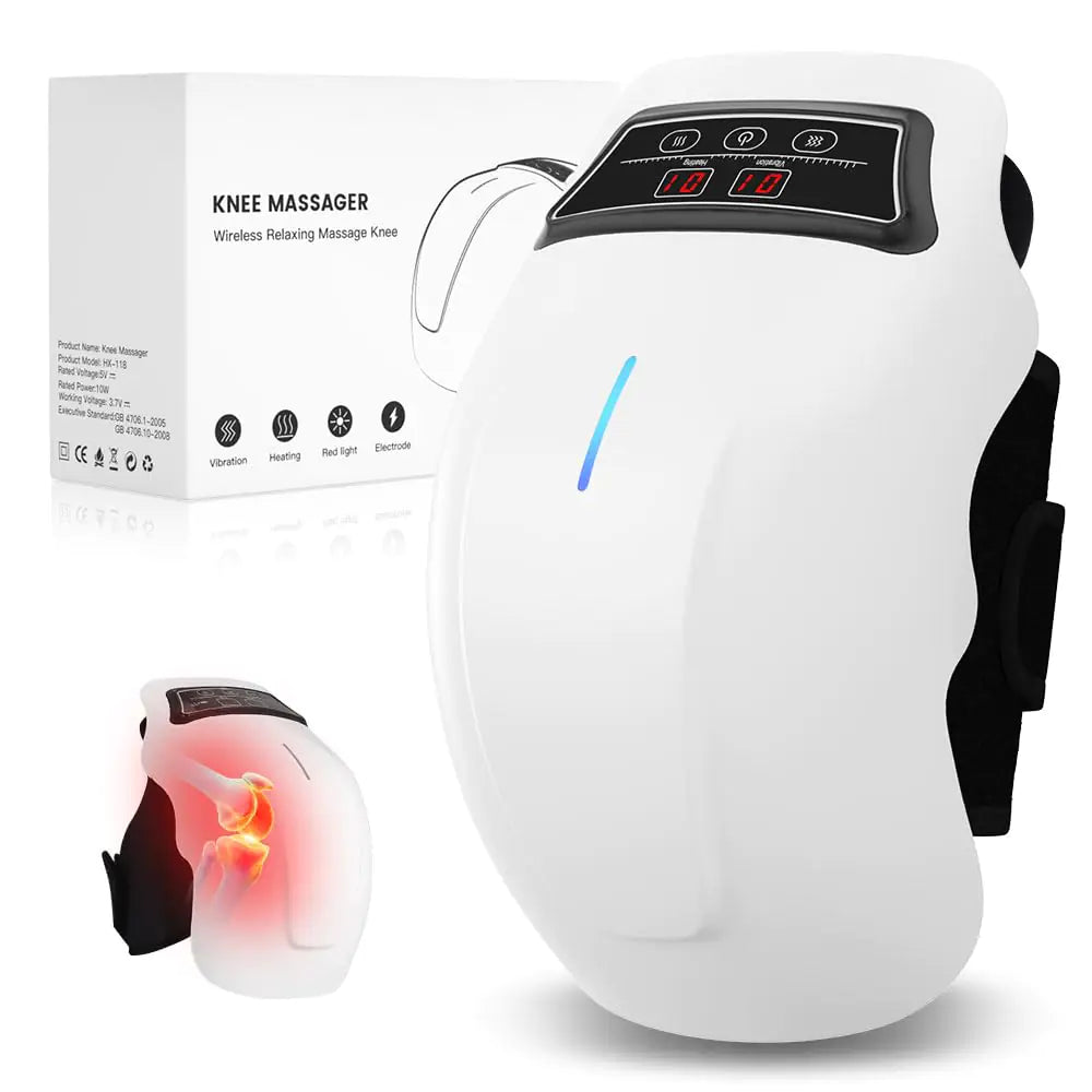 “The Blue Coil™ Knee Massager – Targeted Pain Relief & Muscle Recovery”