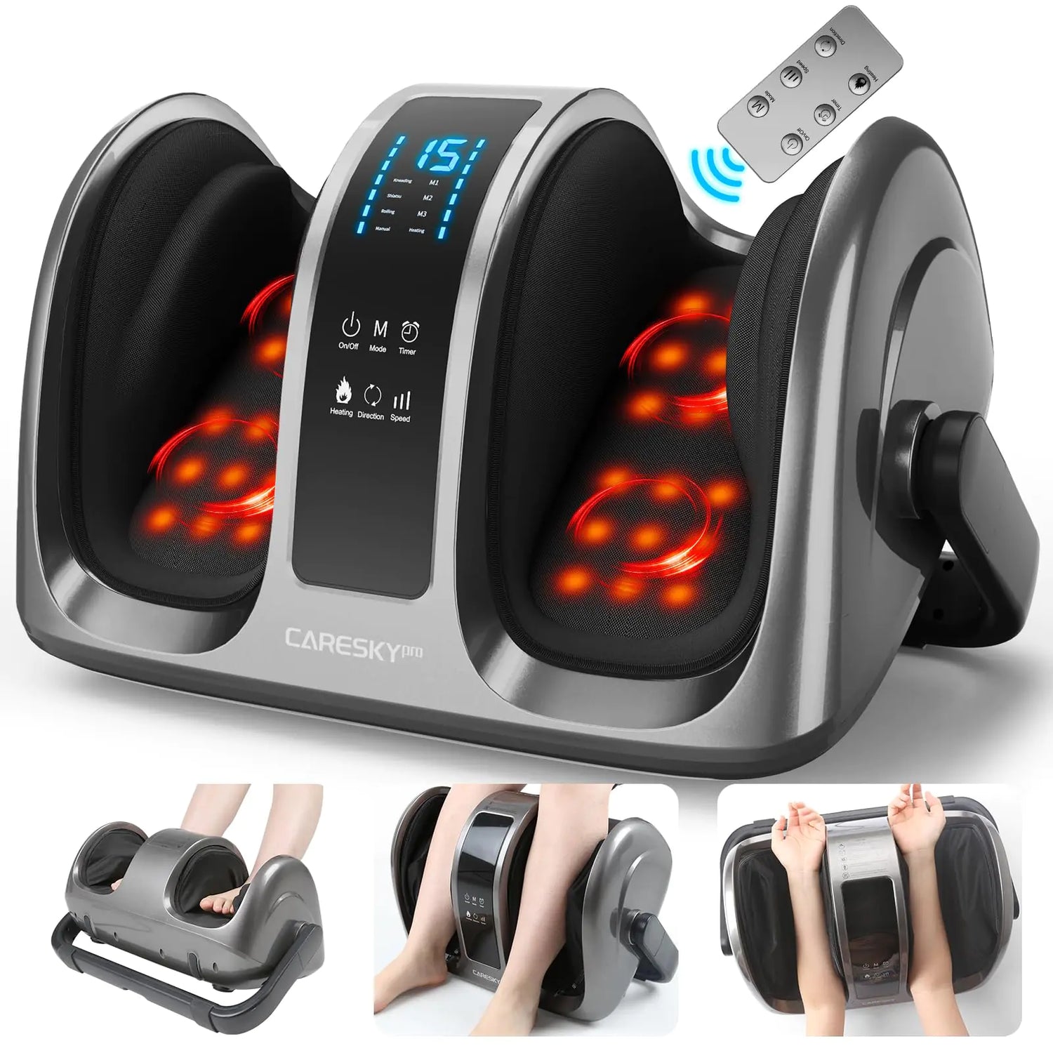 The Blue Coil™ Foot Massager – Ultimate Relaxation & Recovery