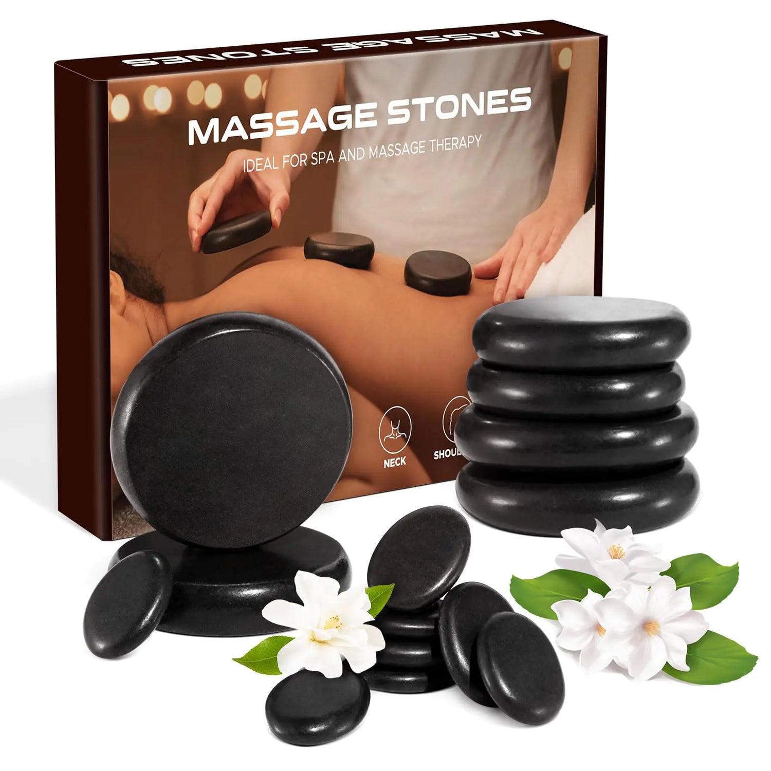 “The Blue Coil™ Massage Stones – Soothe, Relax & Recover”