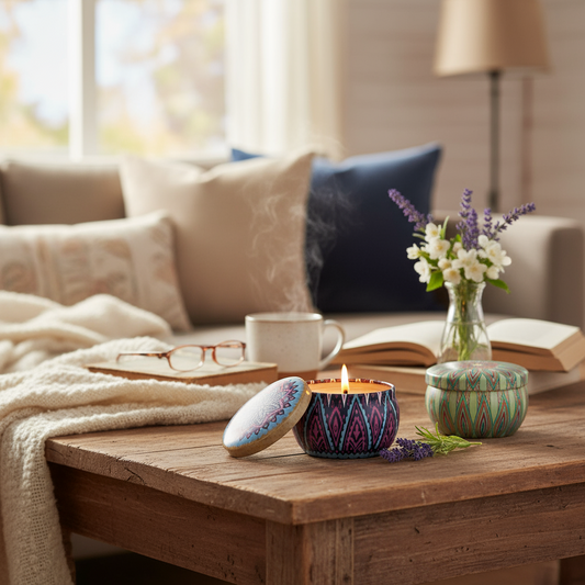 3 Pack Candles for Home Scented Candles Gifts Set for Women 7.5 oz Aromatherapy Candles for Stress Relief Floral Natural Soy Candles for Bath Yoga Birthday Valentines Day Mothers Day Gifts Set