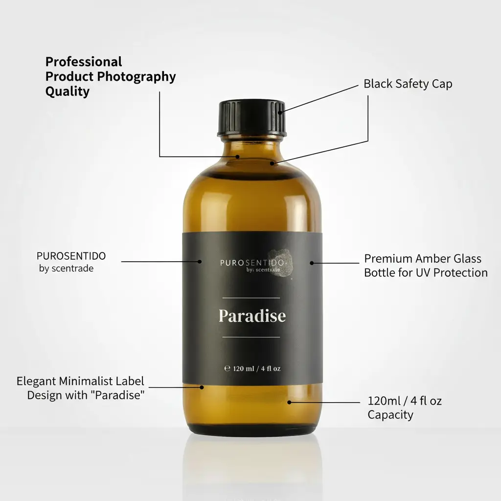PuroSentido by: Scentrade Paradise Fragrance Scent Oil Refill for Aroma Diffusion Machine Aroma Oil for Scent Diffuser(120ml / 4 fl Oz) The Blue Coil
