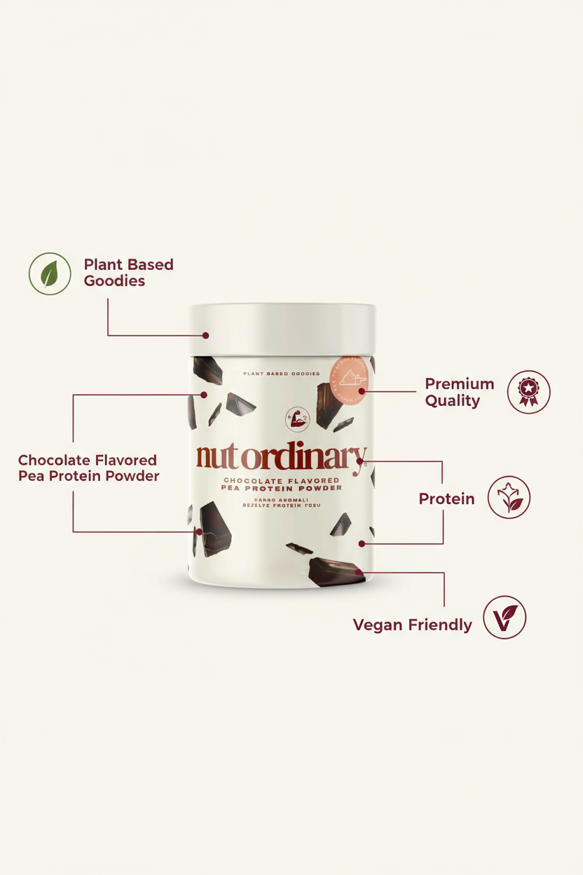 Nut Ordinary Cacao Pea Protein Powder Mix