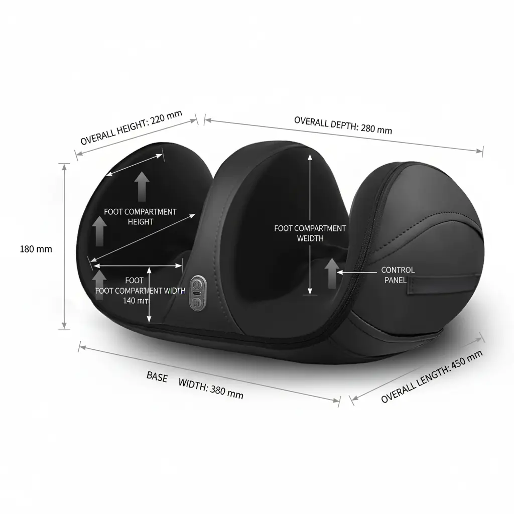 Lnoyui Valentines Day Gifts for Her Him - White Elephant Gifts for Adults - Foot Massager Machine with Heat Deep Tissue Shiatsu Foot Massager Gifts for dad him Christmas Gifts for mom Women The Blue Coil