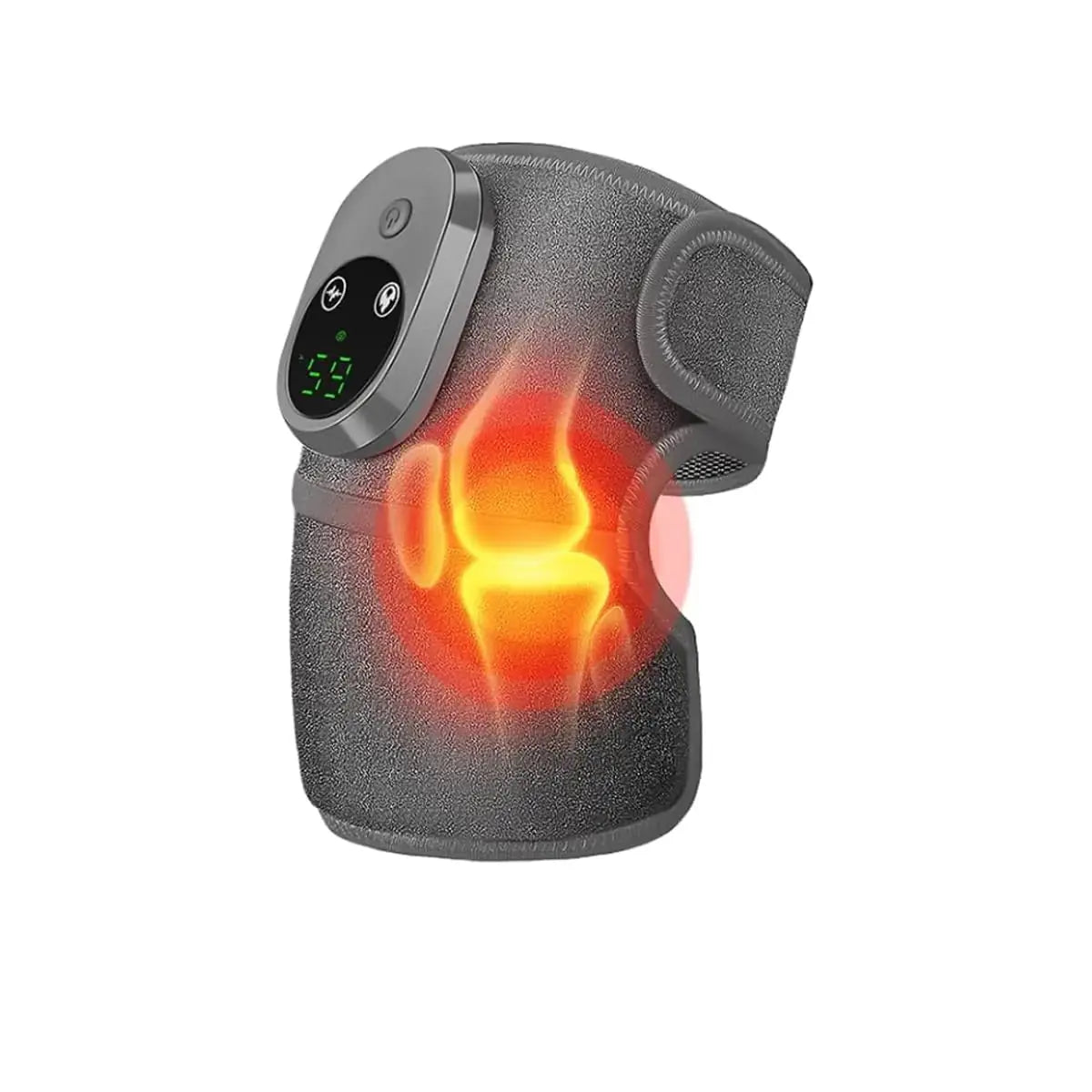 Heated Knee Massager 3 in 1 KneeShoulder，Arm Massager Leg Massager3 Levels of Heat Leg Heating PadPortable arm Heating padElbow BraceSuitable for Men Women and Seniors The Blue Coil