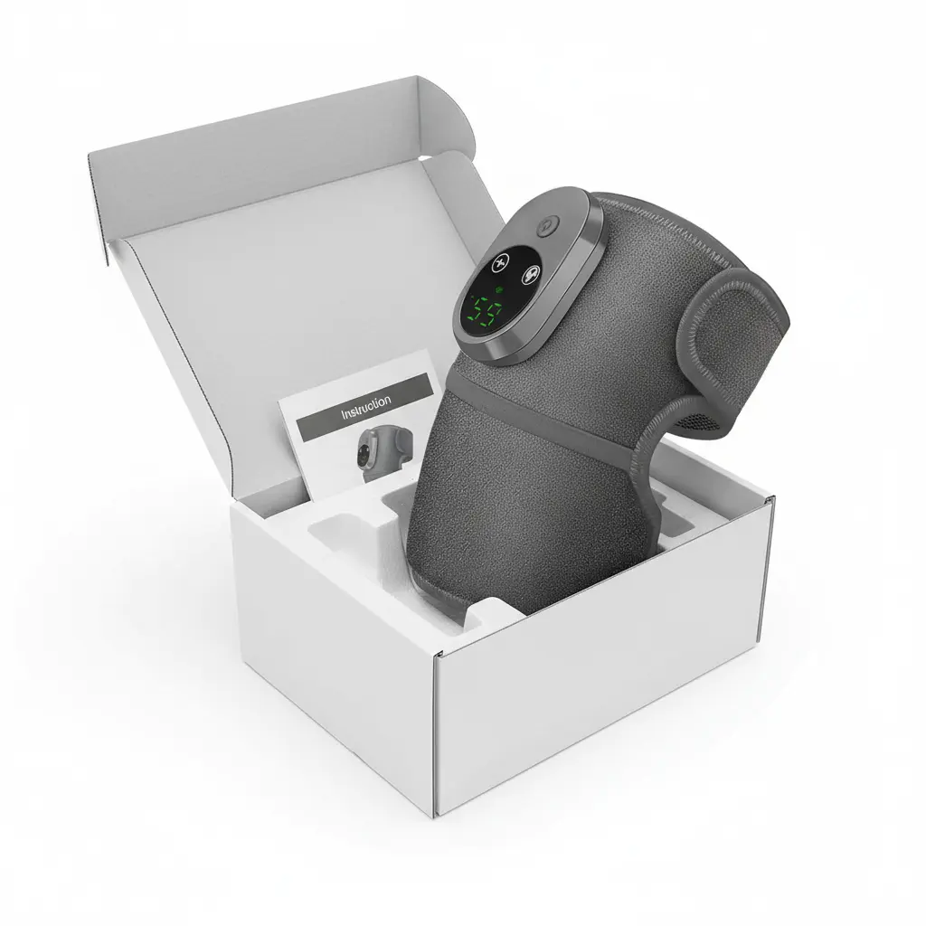 Heated Knee Massager 3 in 1 KneeShoulder，Arm Massager Leg Massager3 Levels of Heat Leg Heating PadPortable arm Heating padElbow BraceSuitable for Men Women and Seniors The Blue Coil