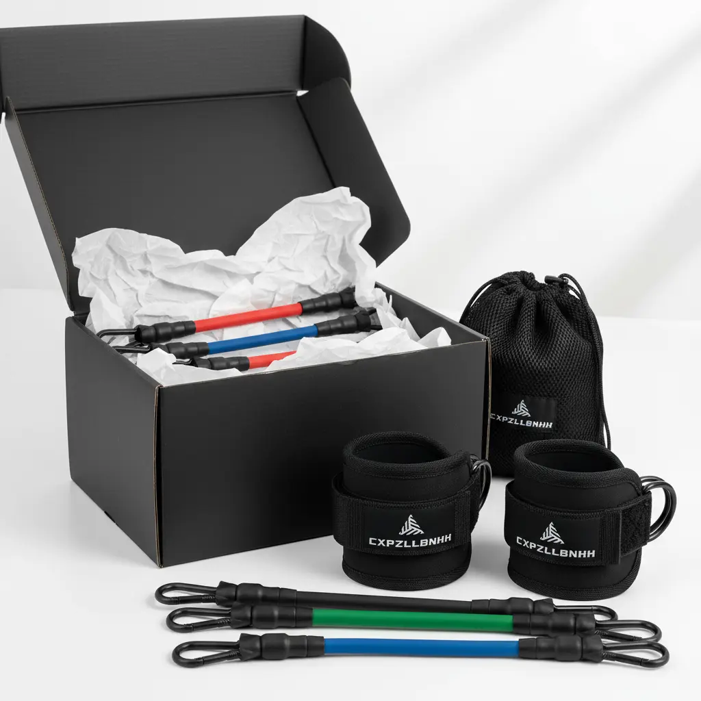 Ankle Resistance Bands with Cuffs Ankle Bands for Working Out Leg Resistance Bands for Women and Men Ankle Exercise Bands for Kickbacks Hip Glutes Fitness Training Ideal Butt Workout Equipment The Blue Coil