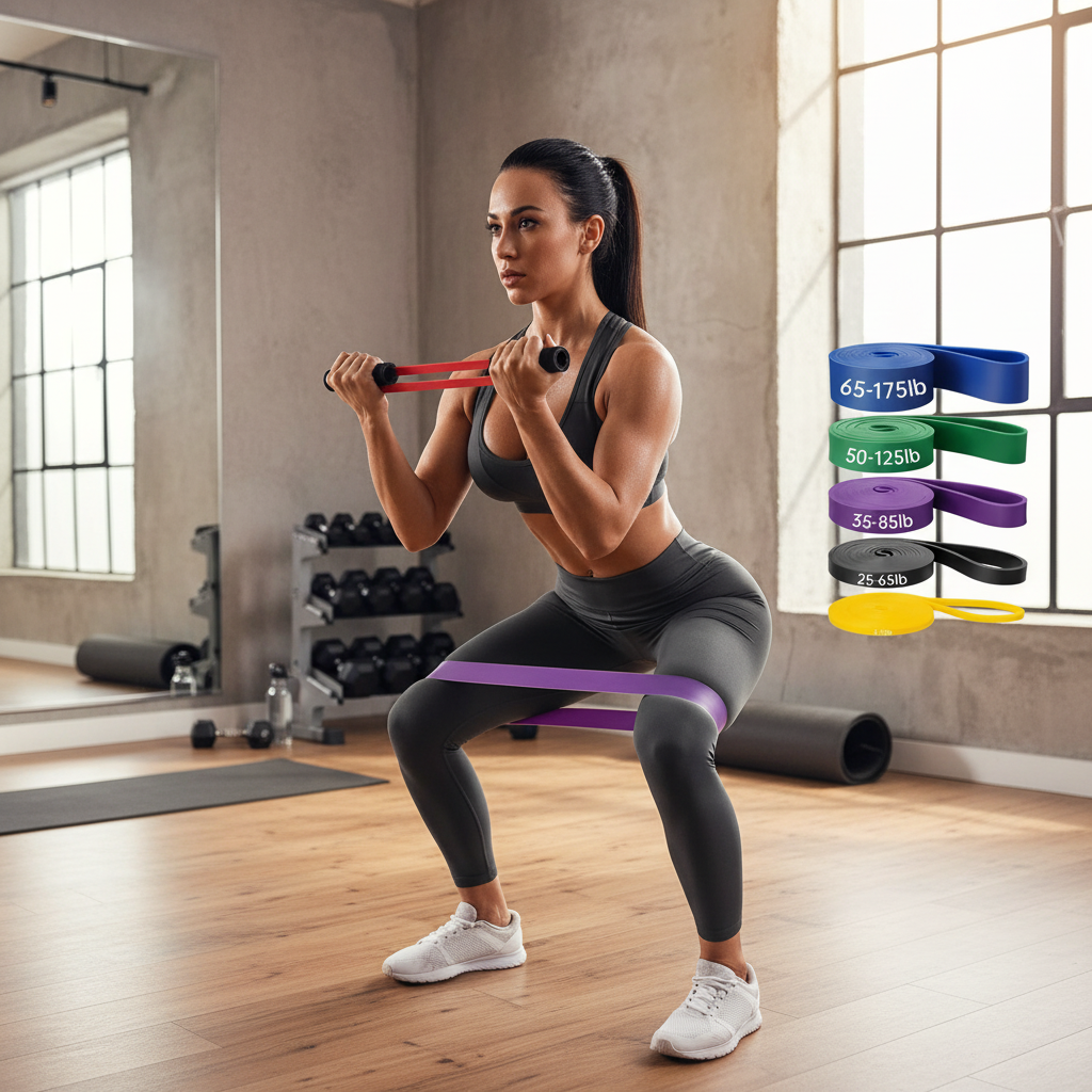 Resistance Bands for Working Out 6 Packs Exercise Bands Workout Bands Pull Up Assistance Bands for Body Stretching Training Physical Therapy Muscle Training for Men & Women The Blue Coil