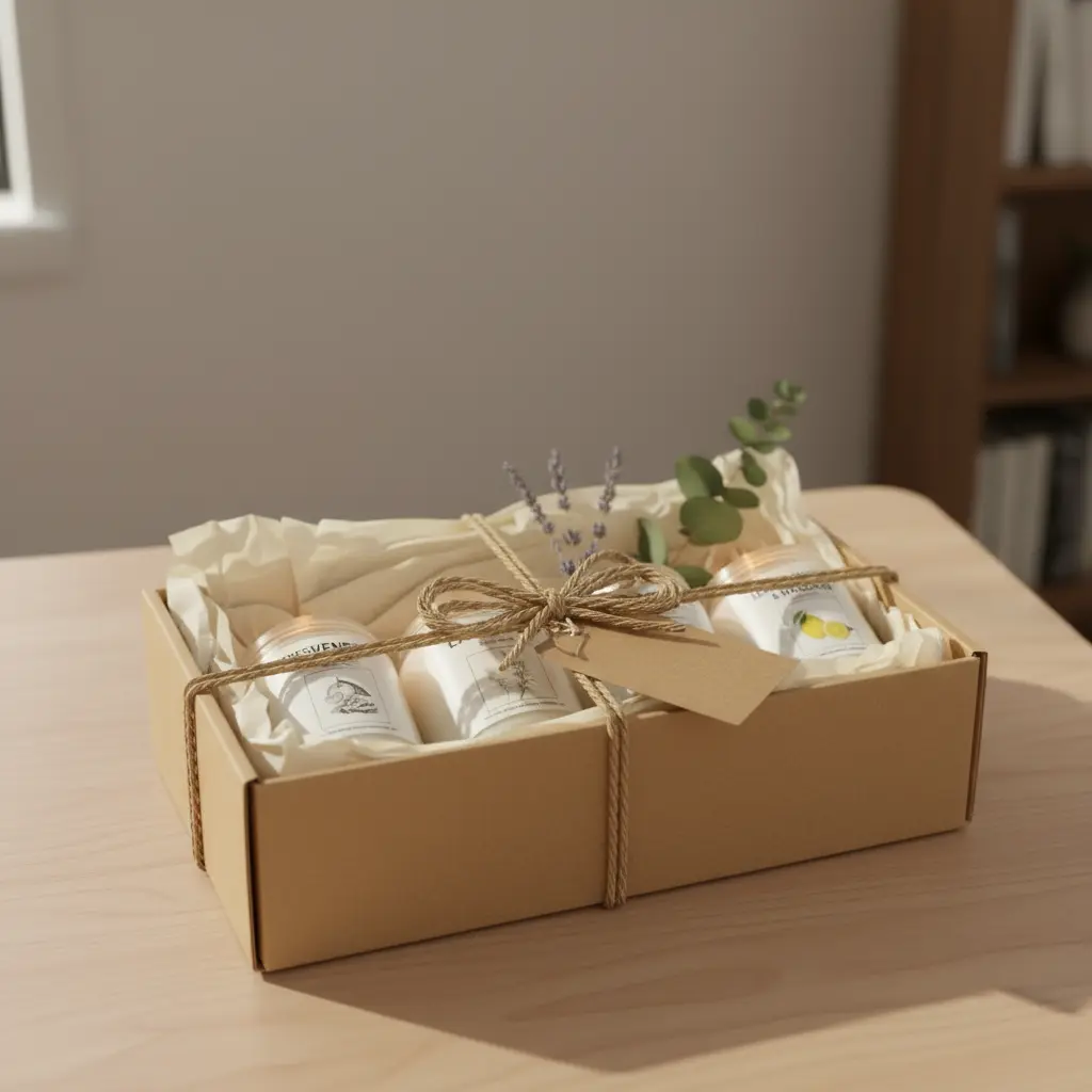 Candles | Candles for Home Scented | 4 Pack 7.1oz Natural Soy Wax Aromatherapy Candles | Over 240 Hours of Burn Time | Christmas Scented Candles Gifts Sets for Women |Lavender Candles The Blue Coil