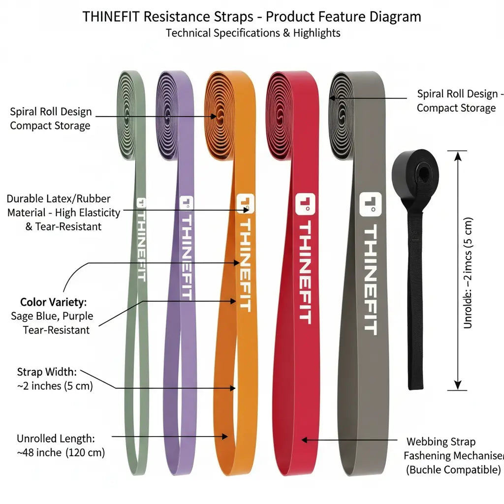 Pull Up Bands Resistance Bands Pull Up Assistance Bands Resistance Band Set Exercise Workout Bands for Working Out Body Stretching Physical Therapy Muscle Training The Blue Coil