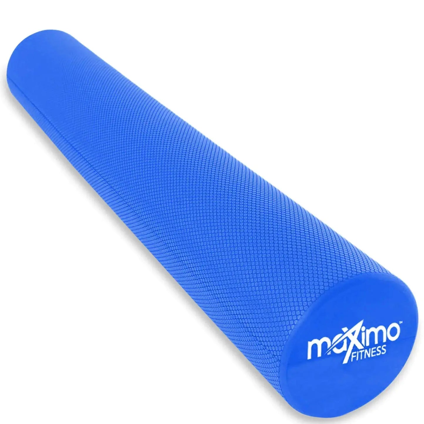 Maximo Fitness Foam Roller – 36" x 6" Exercise Rollers for Trigger Point Self Massage & Muscle Tension Relief The Blue Coil