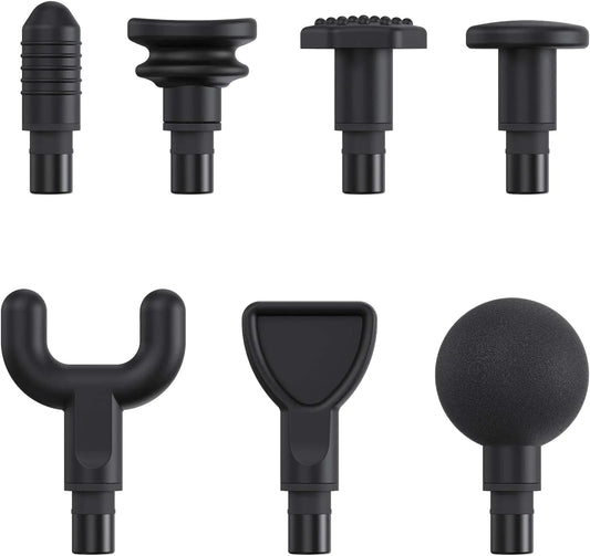 Mebak 3 Massage Gun Heads - Replaceable 7 Different Attachment Heads Set Original