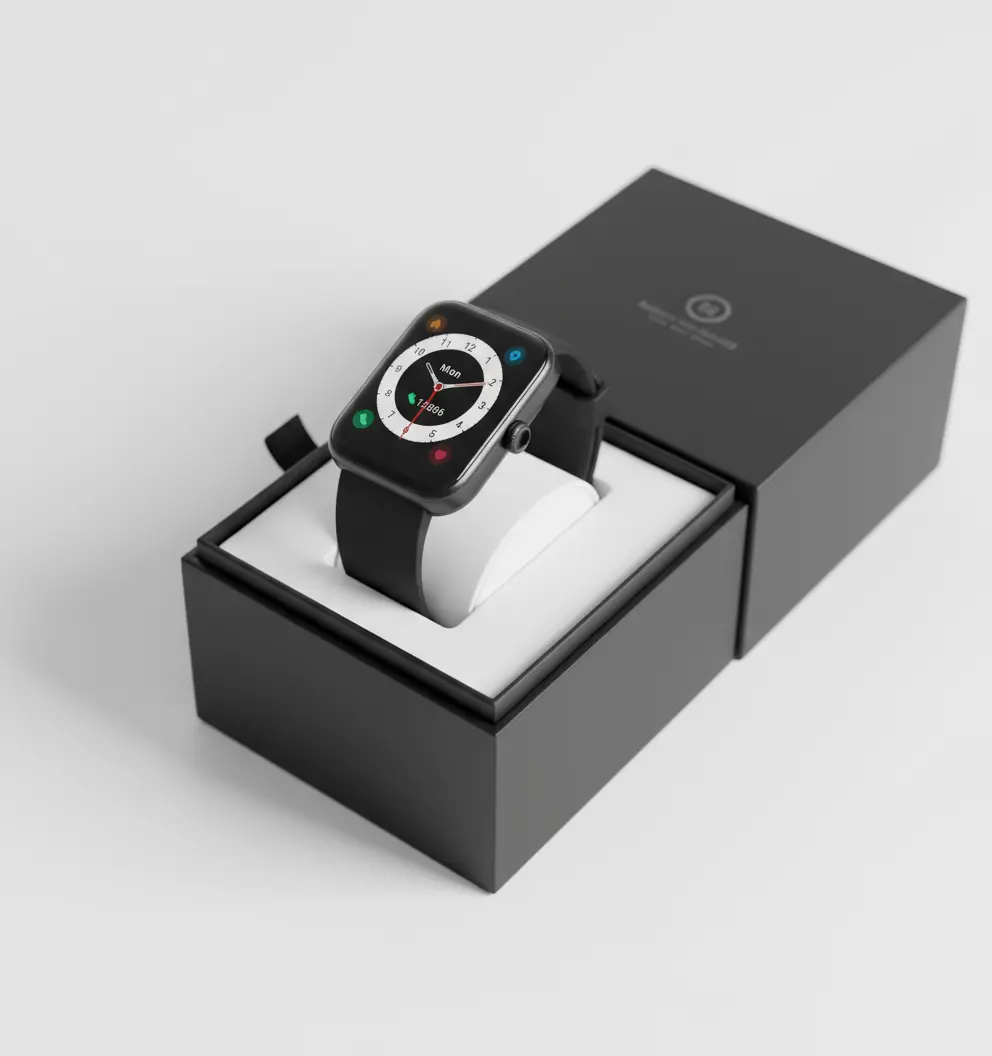 Smart Watches for Men WomenBuilt-in Alexa Fitness Watch with Blood Oxygen/Heart Rate/Sleep Monitor 100 Sport Modes IP68 Waterproof Smart Watch for Android iOS Phones The Blue Coil