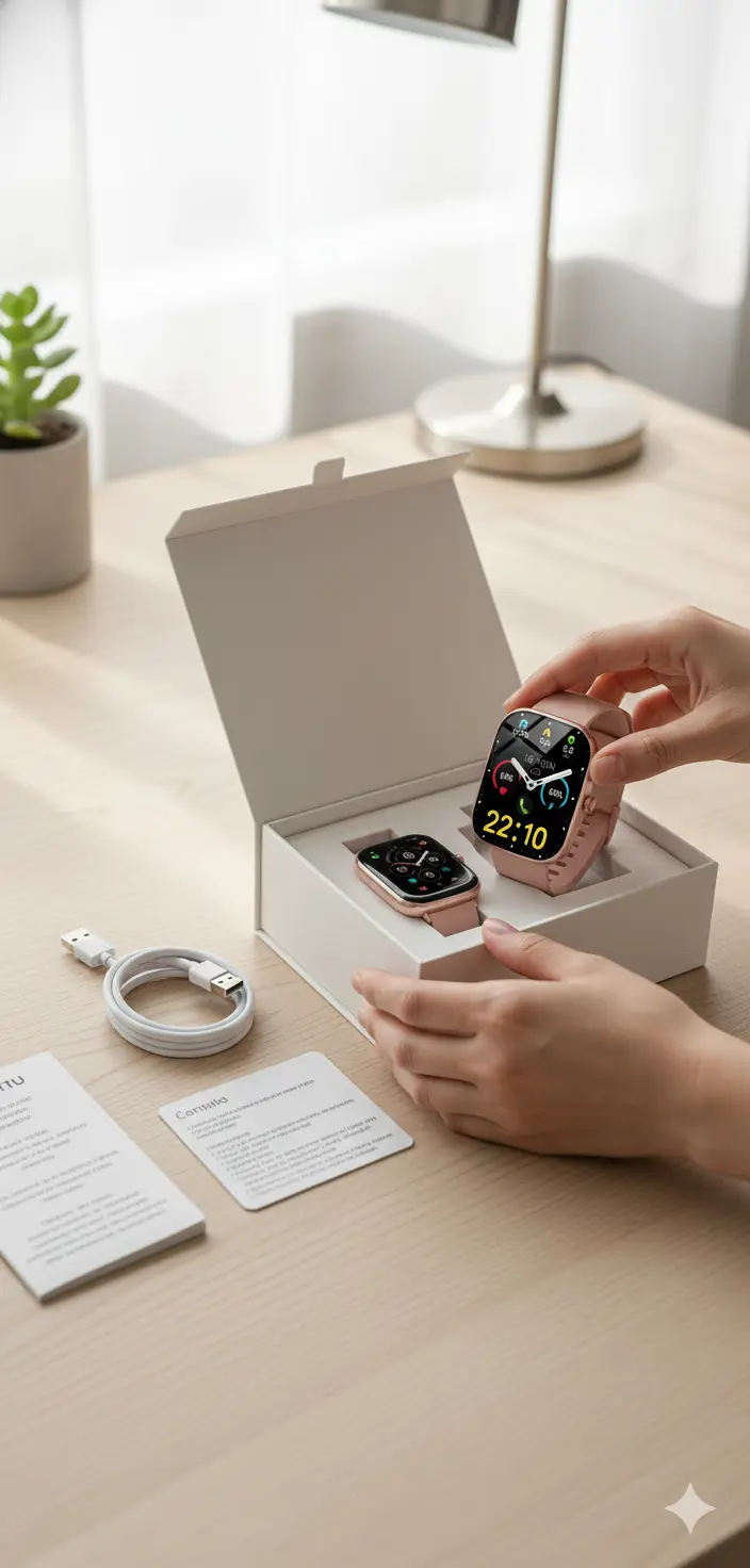 Smart Watch 1.91"Smartwatch for Men Women (Answer/Make Call) Fitness Tracker with 100+ Sport Modes IP68 Waterproof Heart Rate/Sleep Monitor Spo2 Pedometer Activity Tracker for Android iOS The Blue Coil