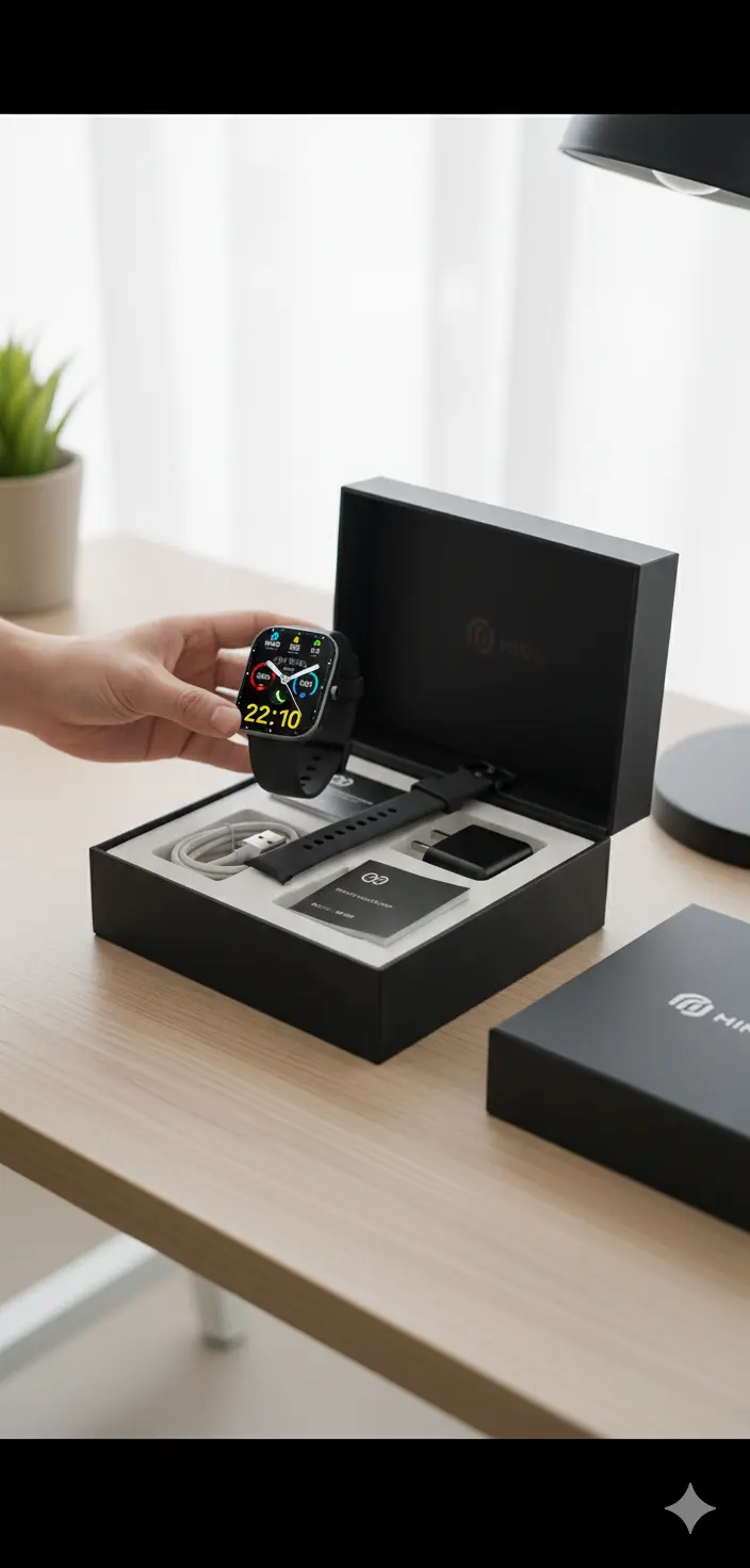 Kuizil Smart Watch 1.91" Smartwatch for Men Women (Answer/Make Call) Fitness Tracker with 100+ Sport Modes IP68 Waterproof Heart Rate/Sleep Monitor Pedometer Activity Tracker for Android iOS The Blue Coil