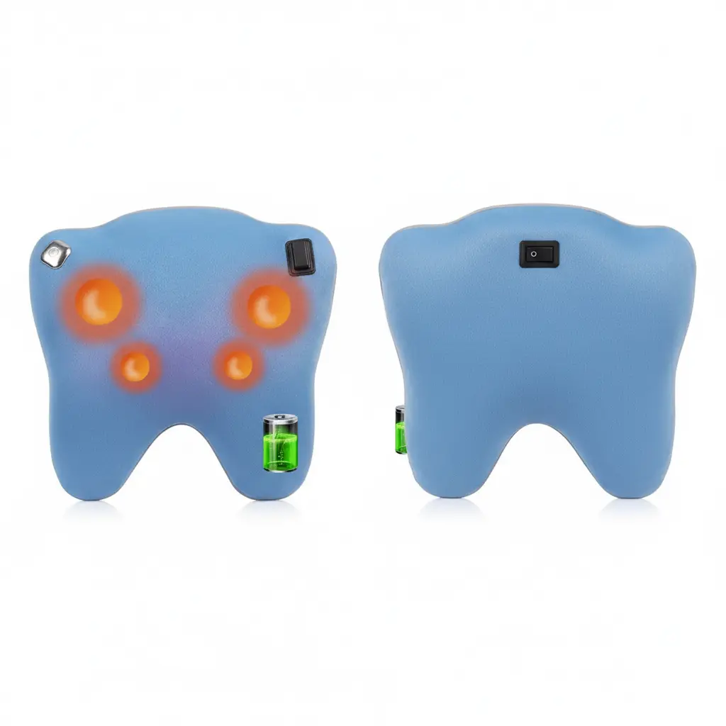 Back Massager with Heat FSA/HSA Eligible Neck Massager for Pain Relief Deep Tissue Shiatsu Back Shoulder and Neck Massager 4D Kneading Portable Massage Pillow for Full Body Gifts for Men Women The Blue Coil